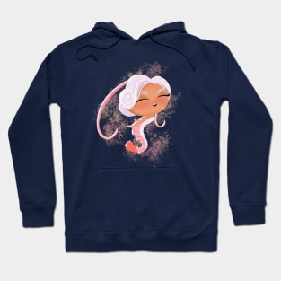 Chibi shrimp mermaid Hoodie